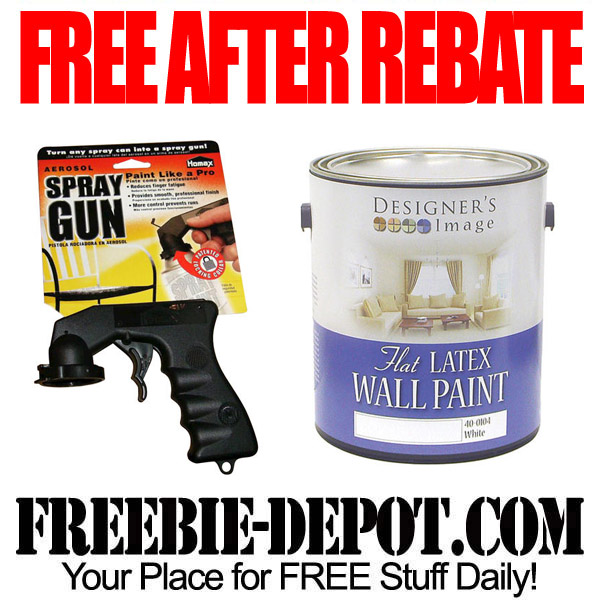 FREE AFTER REBATE – Painting Supplies