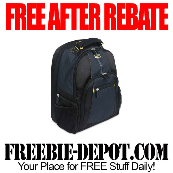 FREE AFTER REBATE – Backpack