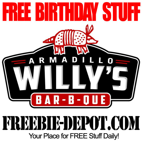Free Birthday BBQ at Armadillo Willys