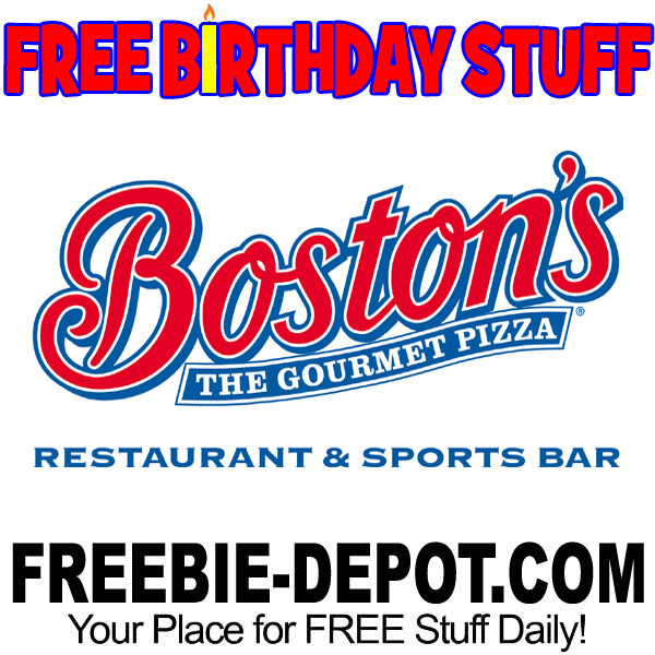 BIRTHDAY FREEBIE – Boston’s Restaurant & Sports Bar