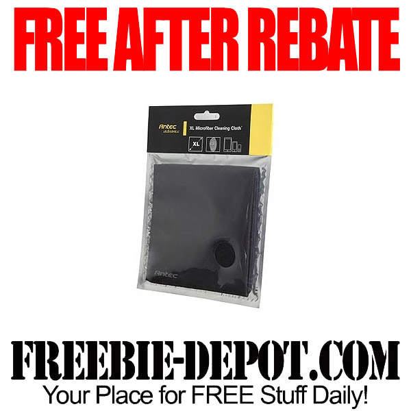 FREE AFTER REBATE – XL Microfiber Cleaning Cloth – FREE Shipping