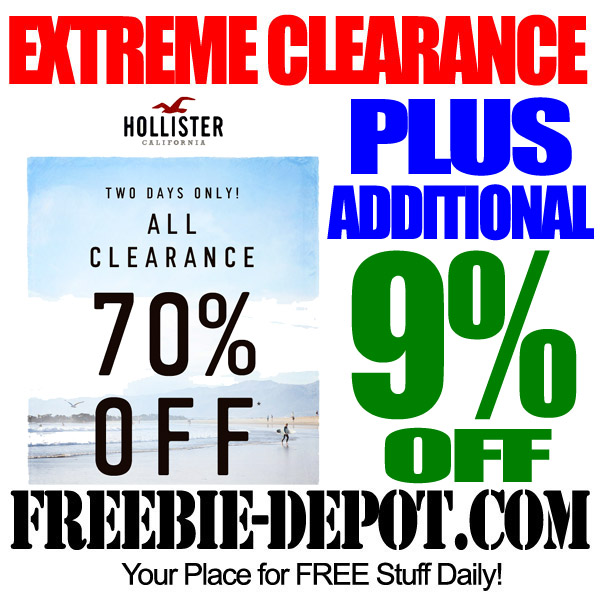 hollister mens clearance