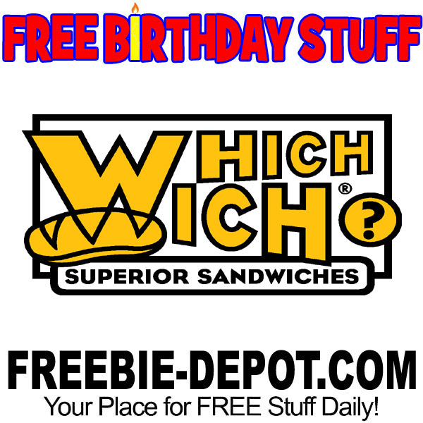 FREE BIRTHDAY STUFF – Which Wich Superior Sandwiches