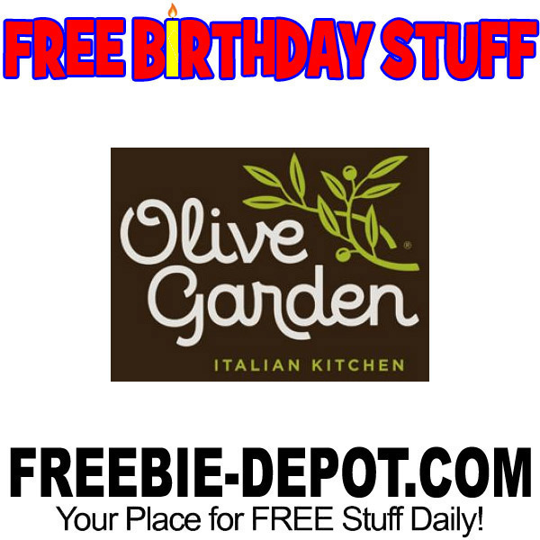 Birthday Freebie Olive Garden Freebie Depot