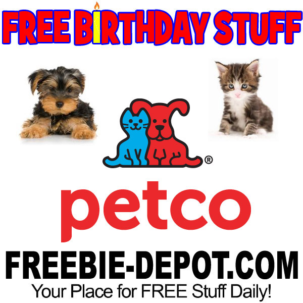 FREE BIRTHDAY STUFF – Petco | Freebie Depot