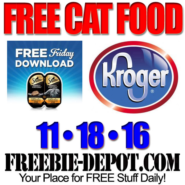 FREE Sheba Cat Food at Kroger – 11/18/16