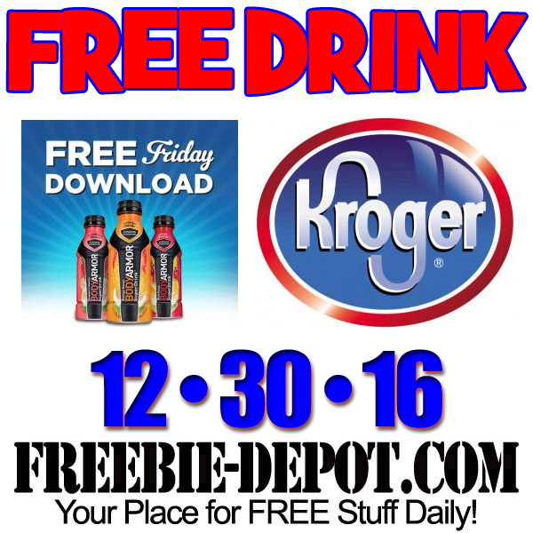 FREE BodyArmor SuperDrink at Kroger – 12/30/16