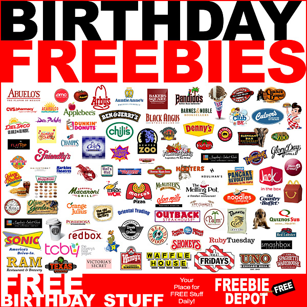 where to get free food on your birthday 2020