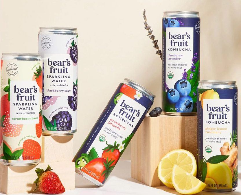 FREE Bear’s Fruit Probiotic Sparkling Water at Wegmans After Rebate
